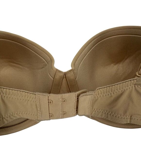 Maidenform Self-Expressions Stay Put Strapless Underwire Bra 34D Tan Nude NWT - Picture 5 of 10